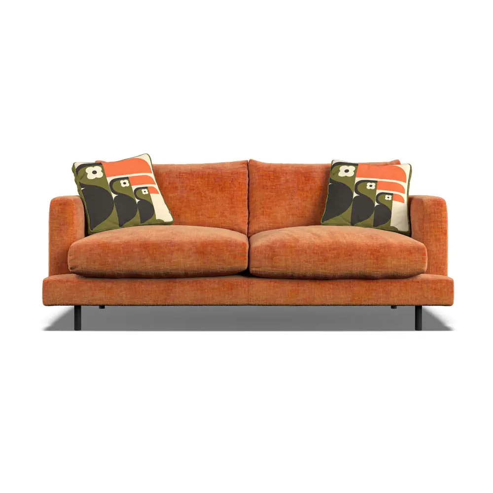 Larch Two Seater Fabric Sofa